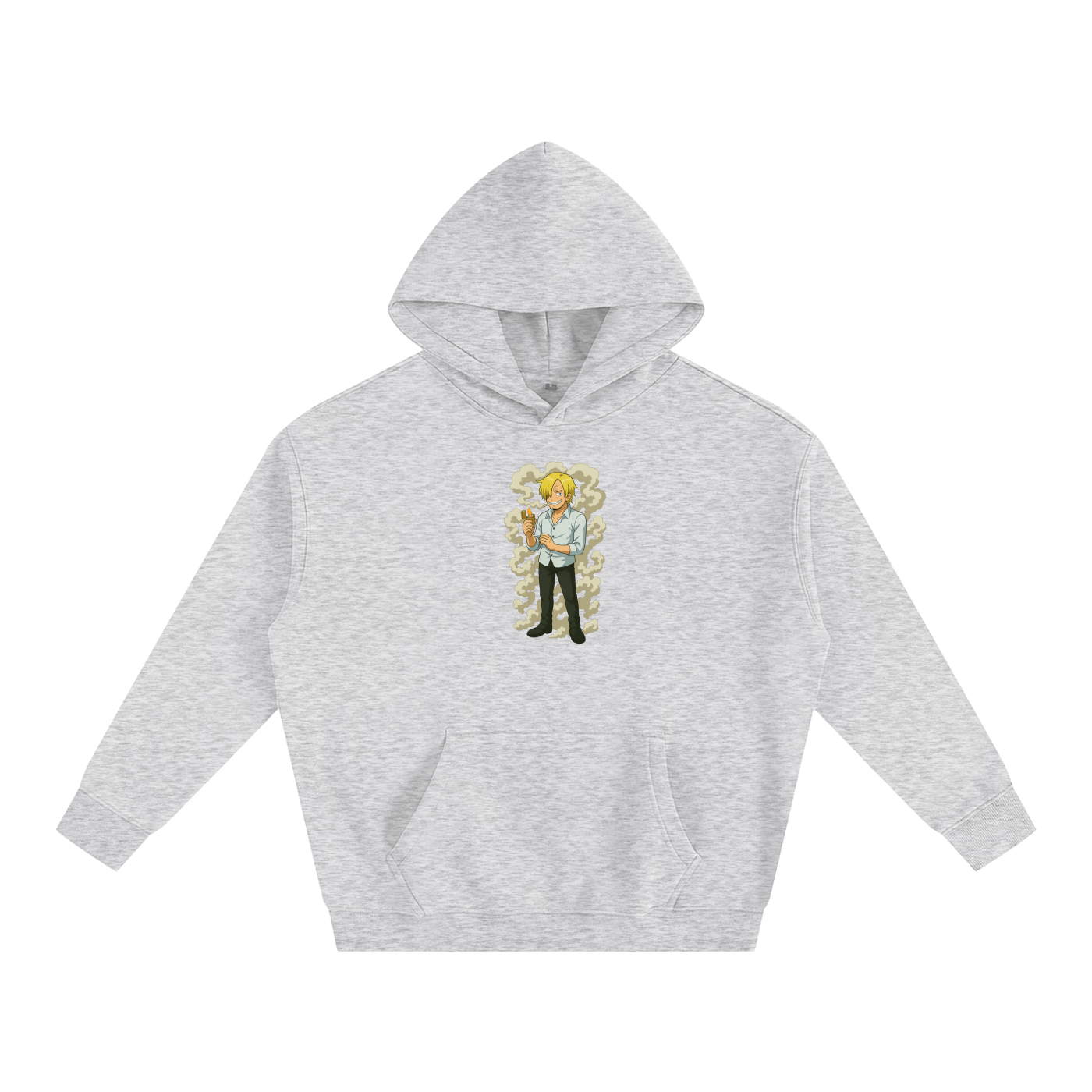 One Piece inspired Sanji Oversize Fleeced Hoodie