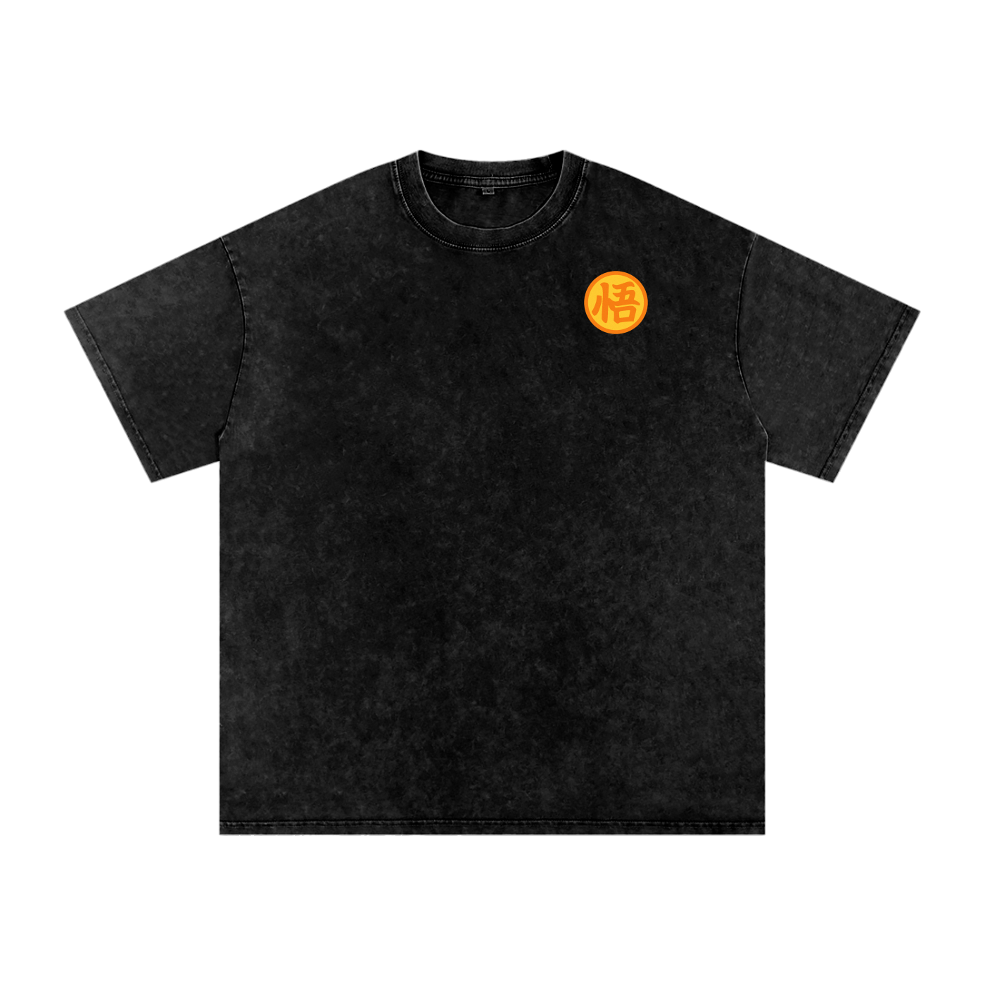 Dragon Ball Z, Goku inspired Acid Wash Oversize T-Shirt - 250 GSM