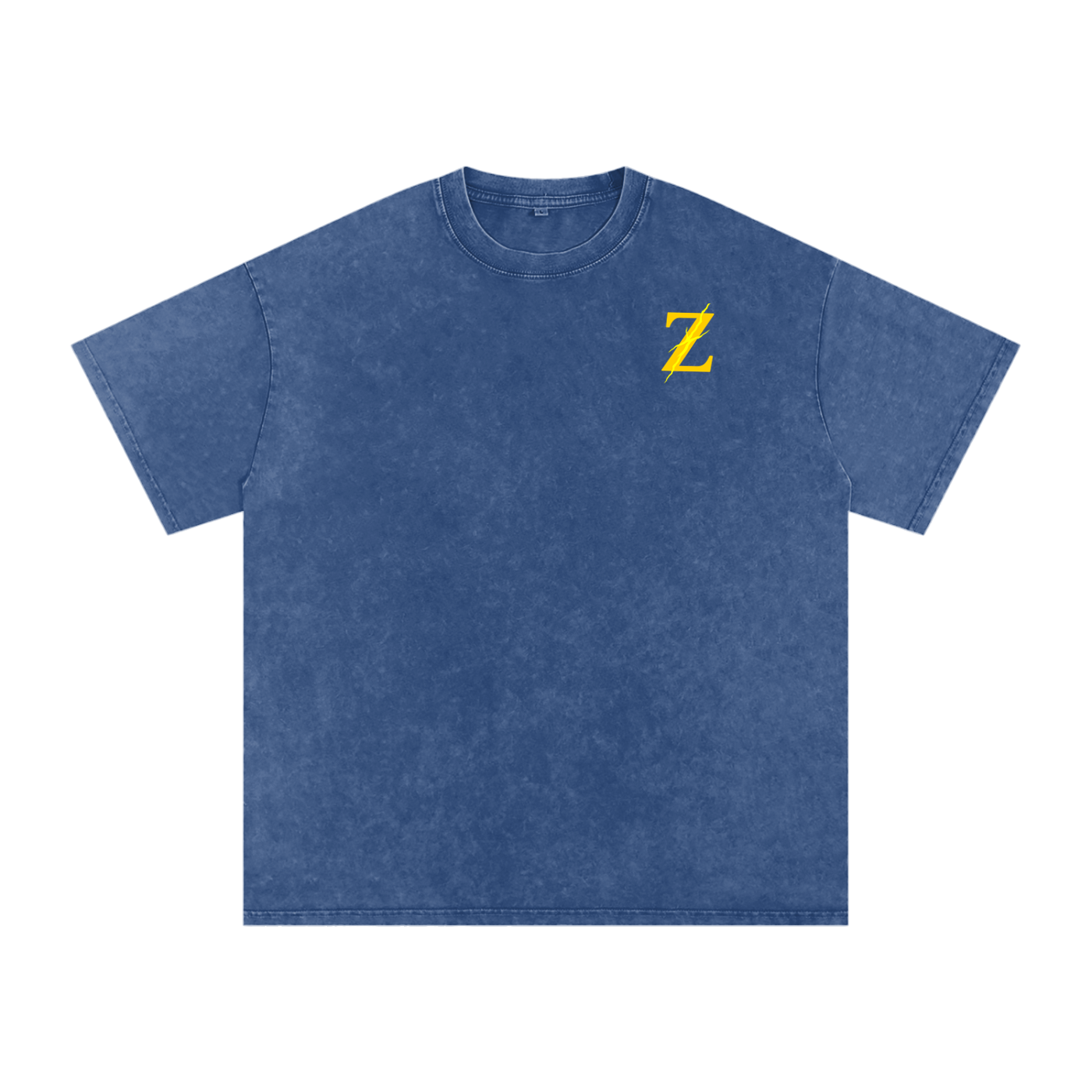 Demon Slayer Zenitsu inspired Acid Wash Oversize T-Shirt - 250 GSM