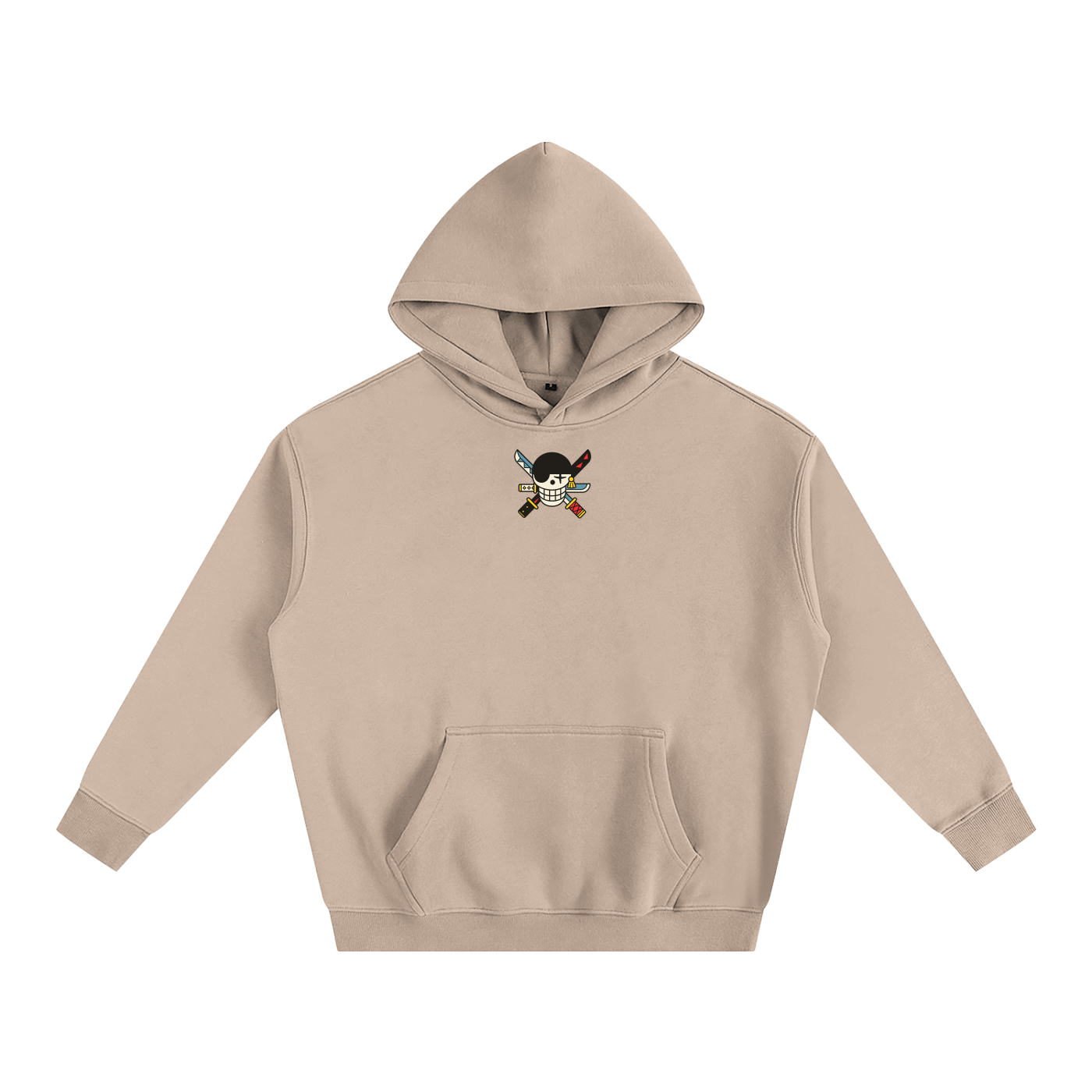 One Piece inspired Oversize Fleeced Hoodie