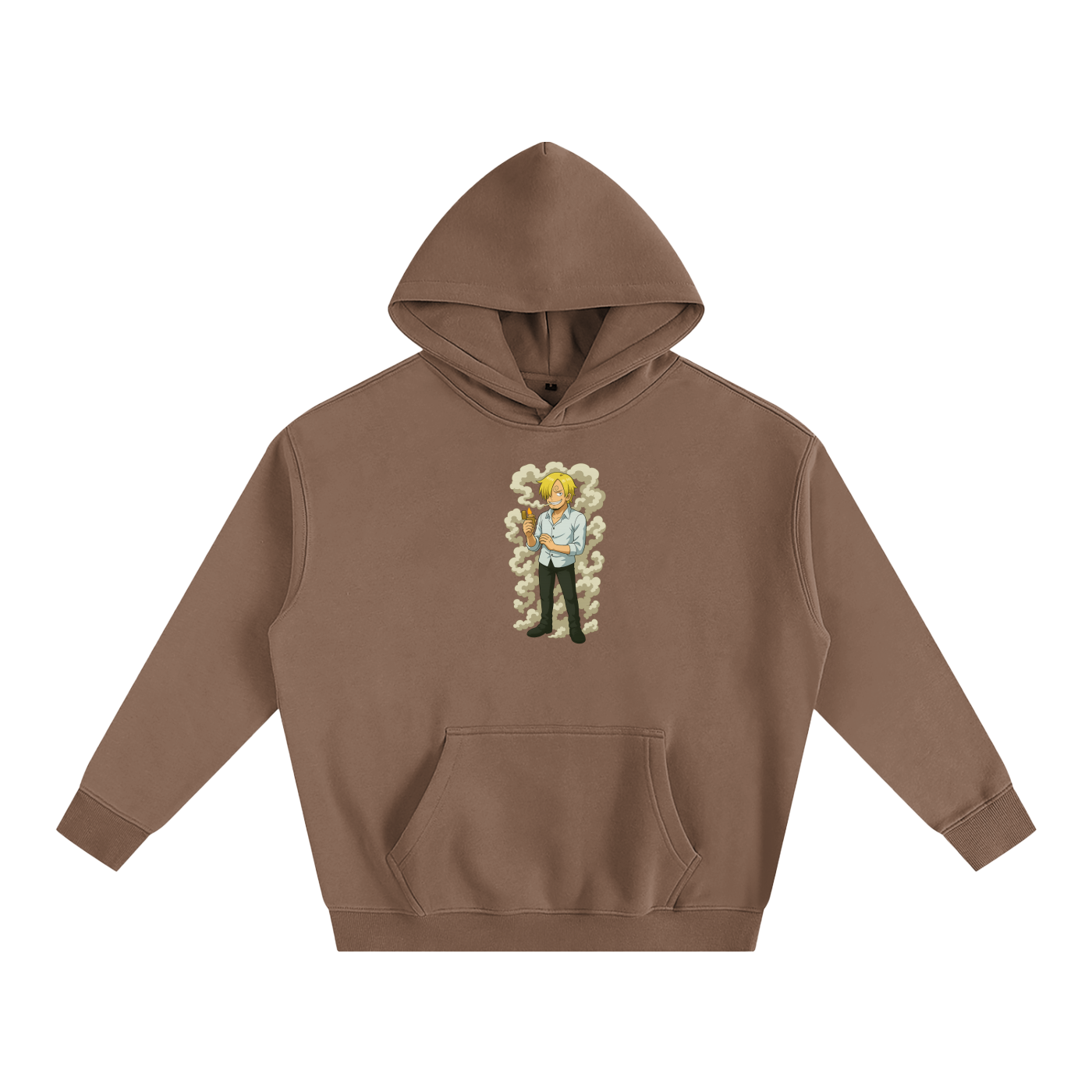 One Piece inspired Sanji Oversize Fleeced Hoodie