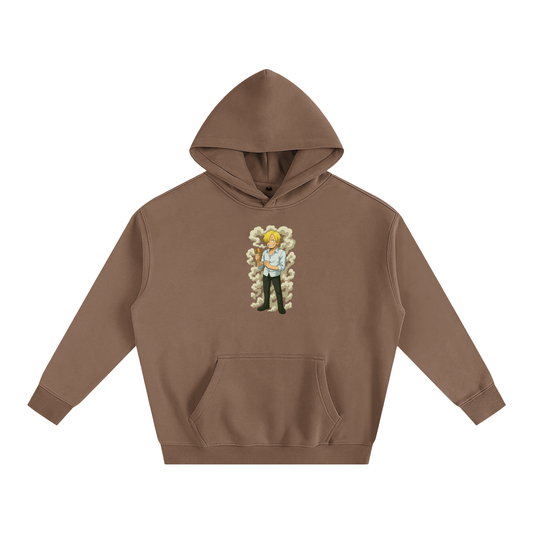 One Piece inspired Sanji Oversize Fleeced Hoodie