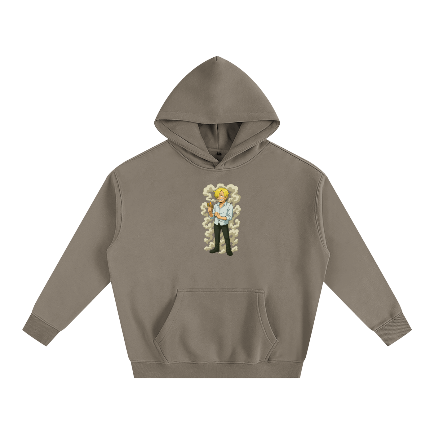 One Piece inspired Sanji Oversize Fleeced Hoodie