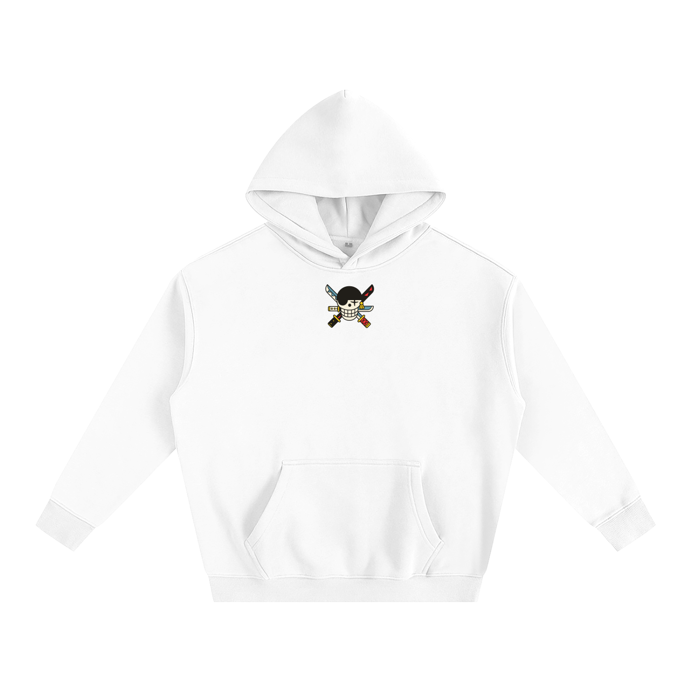 One Piece inspired Oversize Fleeced Hoodie