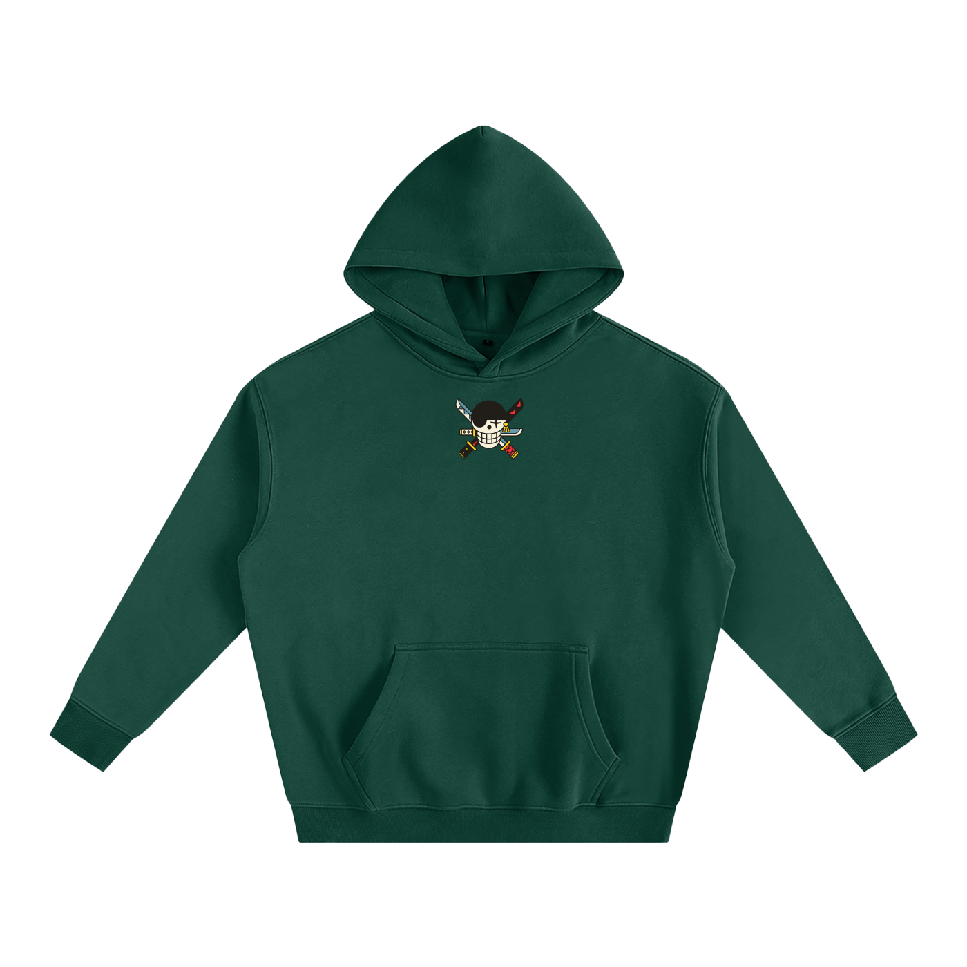 One Piece inspired Oversize Fleeced Hoodie