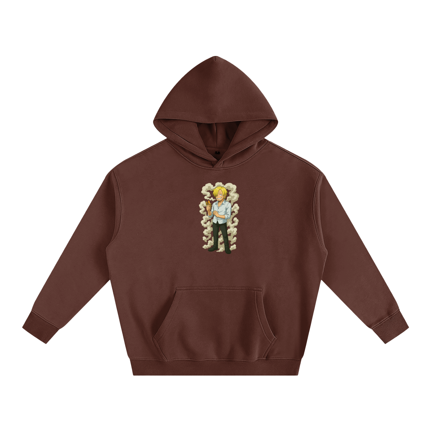 One Piece inspired Sanji Oversize Fleeced Hoodie