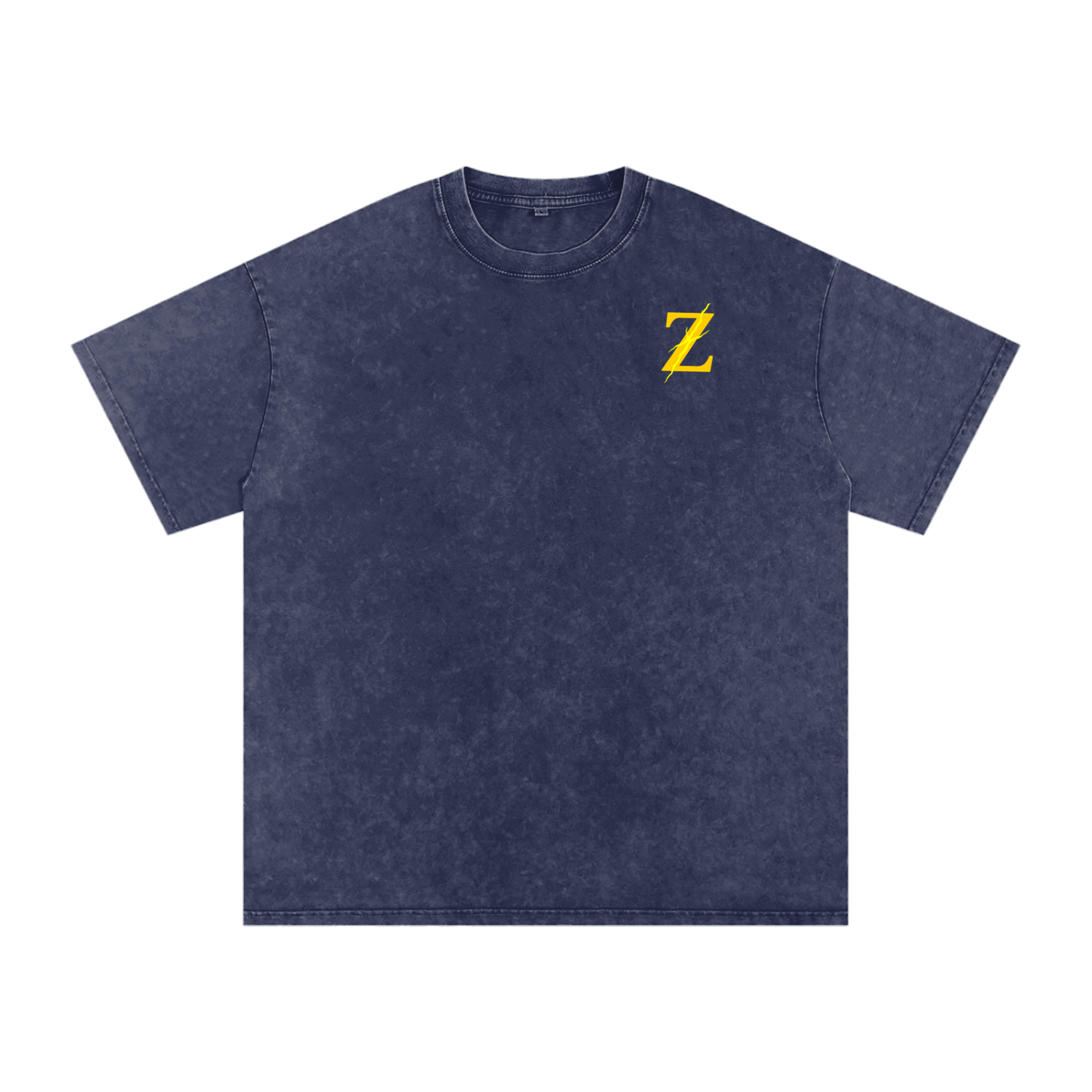 Demon Slayer Zenitsu inspired Acid Wash Oversize T-Shirt - 250 GSM