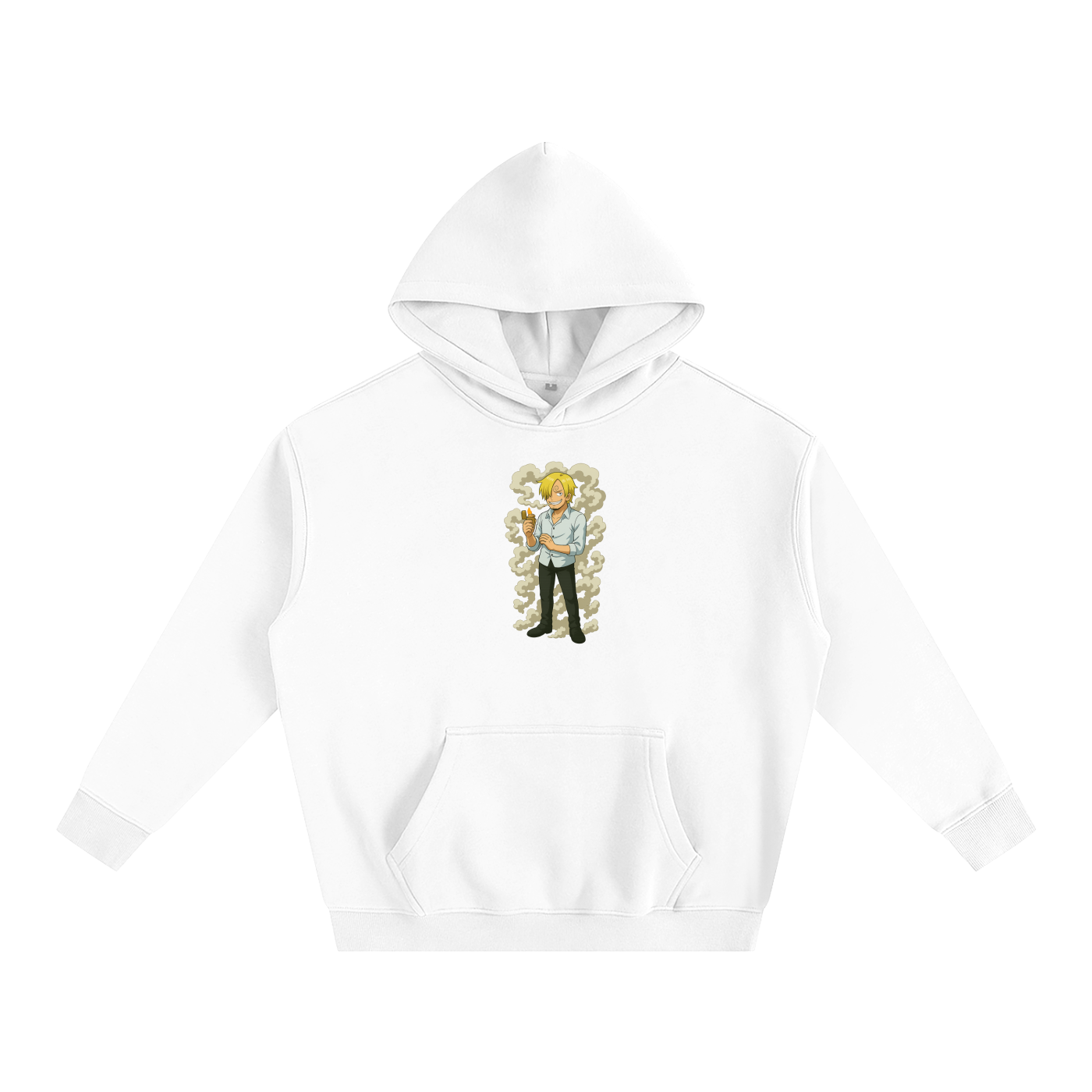 One Piece inspired Sanji Oversize Fleeced Hoodie
