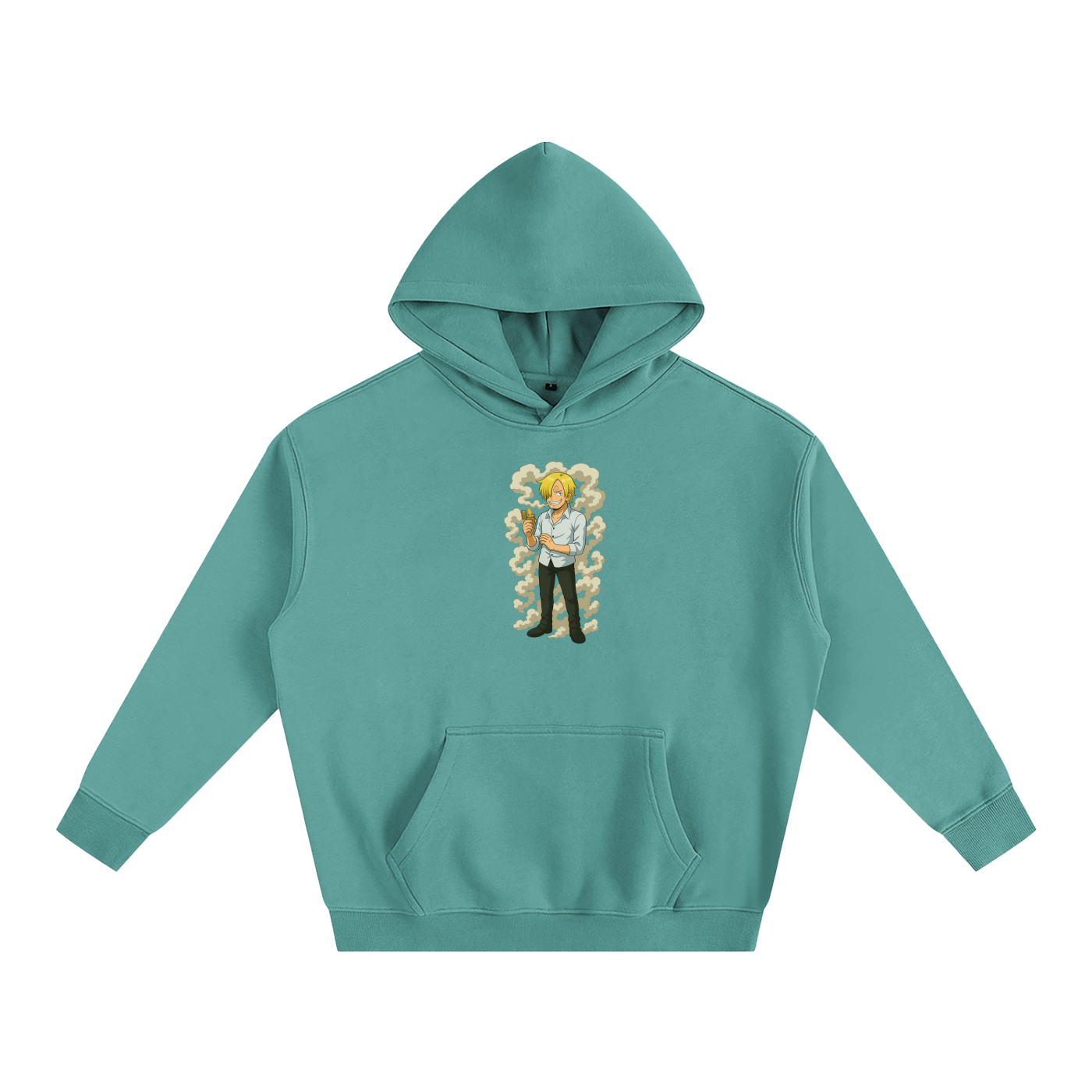 One Piece inspired Sanji Oversize Fleeced Hoodie