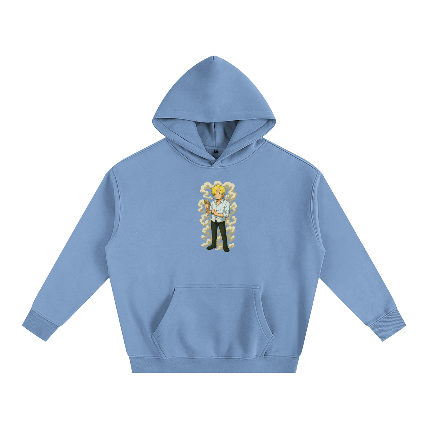 One Piece inspired Sanji Oversize Fleeced Hoodie