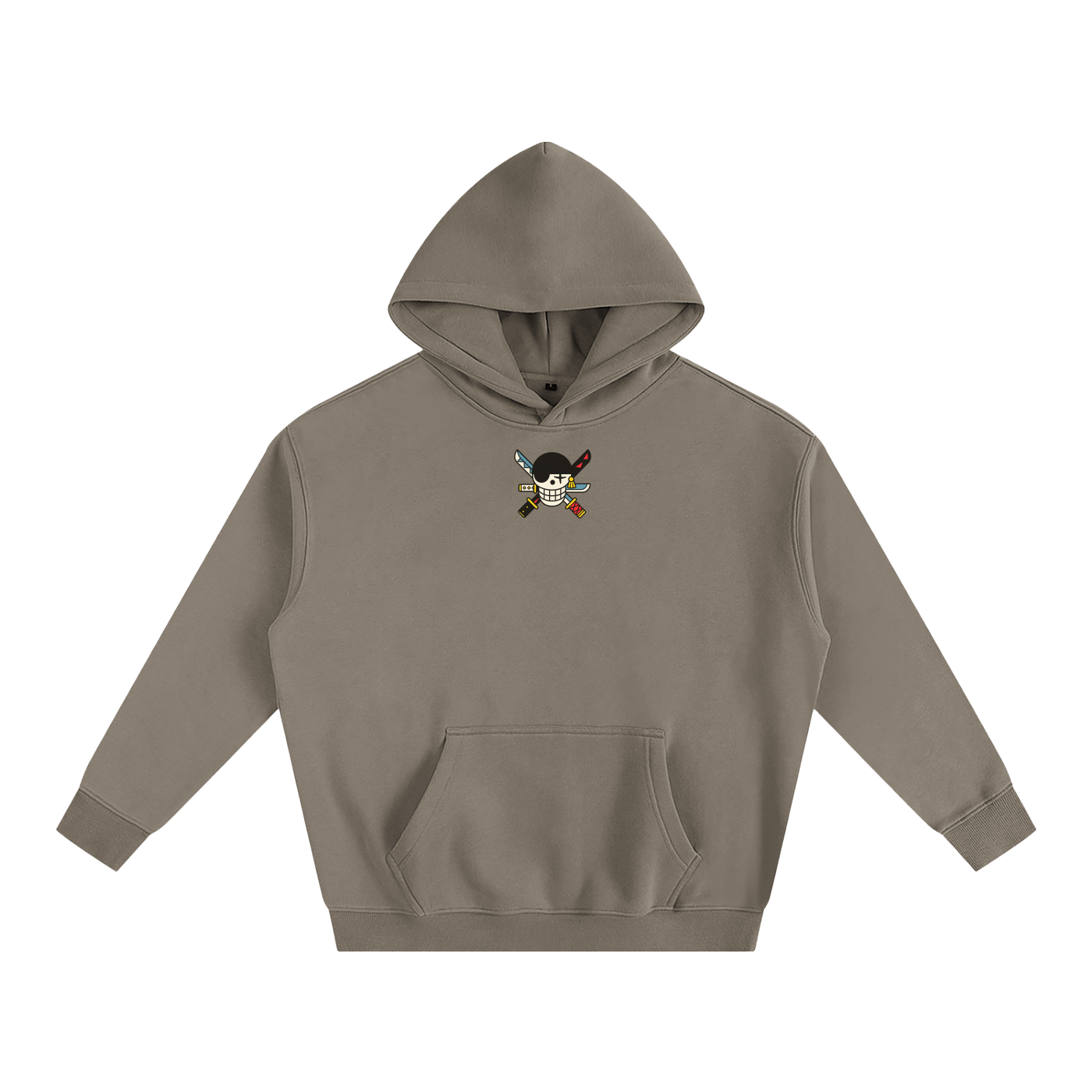 One Piece inspired Oversize Fleeced Hoodie